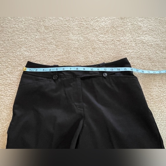 Wide Leg Capri Pants - Black - Worthington - Size: 8 - Picture 4 of 7